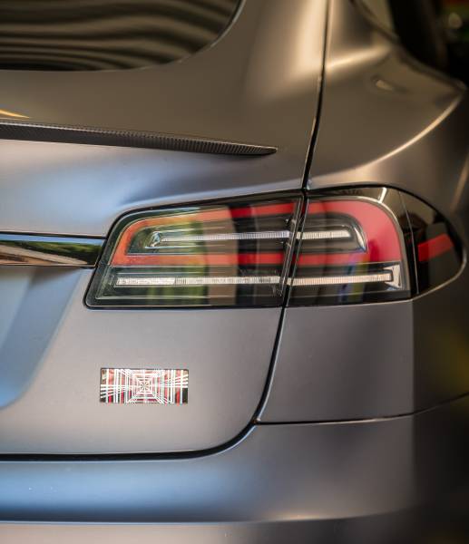 La Pose d'un Film de Protection PPF Finition Mate sur une Tesla Model S Plaid à Lyon