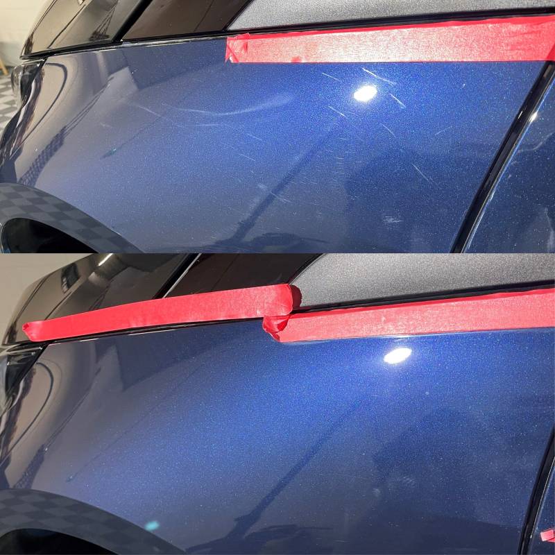 Lustrage et traitement céramique d'une BMW i3 proche de Chazay d'Azergues