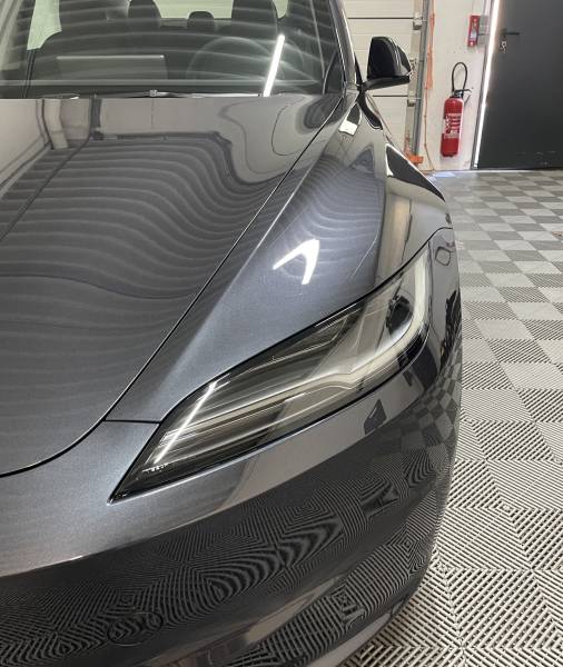 Traitement céramique complet sur une Tesla Model 3 2024 à Lyon