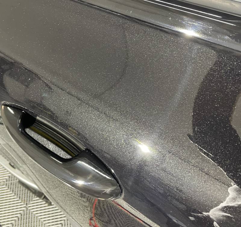 Polissage et traitement céramique d'un Mercedes GLE 350d à Reyrieux