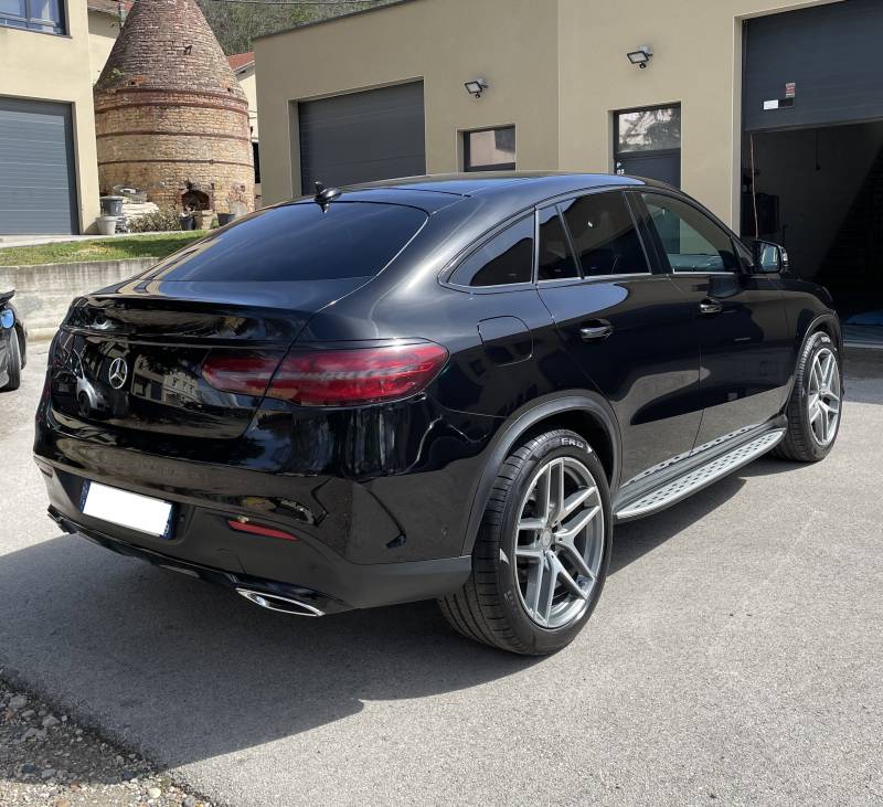 Polissage et traitement céramique d'un Mercedes GLE 350d à Reyrieux