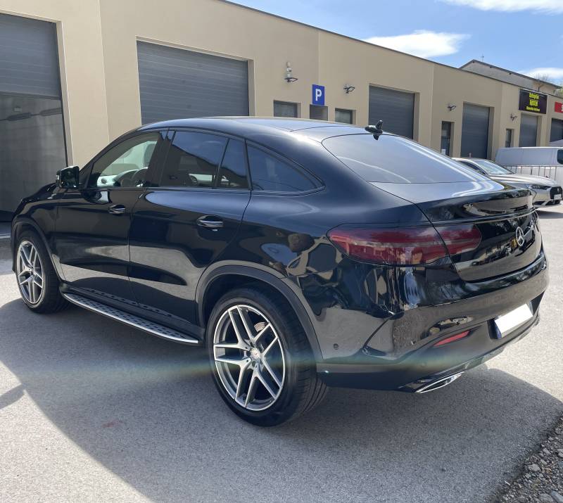 Polissage et traitement céramique d'un Mercedes GLE 350d à Reyrieux