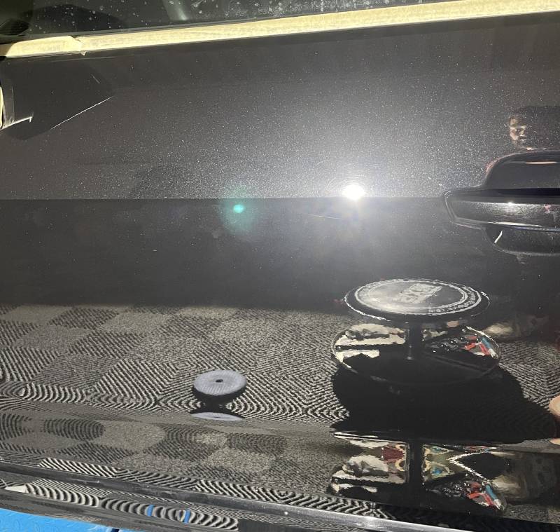 Polissage et traitement céramique d'un Audi Q2 à Lyon