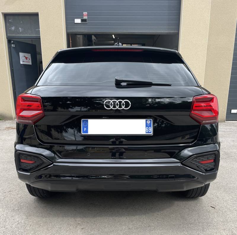Polissage et traitement céramique d'un Audi Q2 à Lyon
