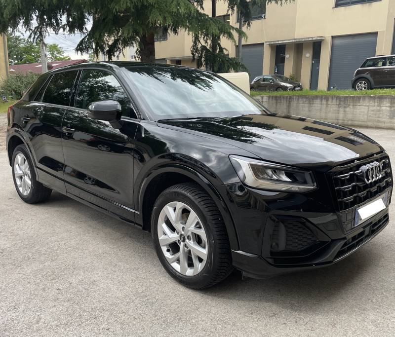 Polissage et traitement céramique d'un Audi Q2 à Lyon