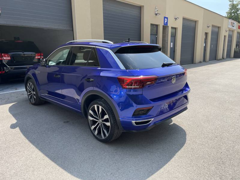 Covering intégrale voiture Volkswagen T-Roc Metallic Blueberry à Fleurieu-sur-Saône