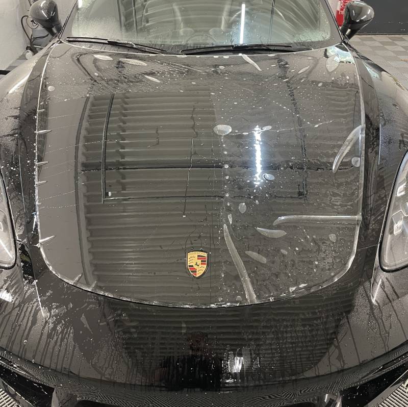 Pose PPF capot Porsche Boxster 718 Lyon