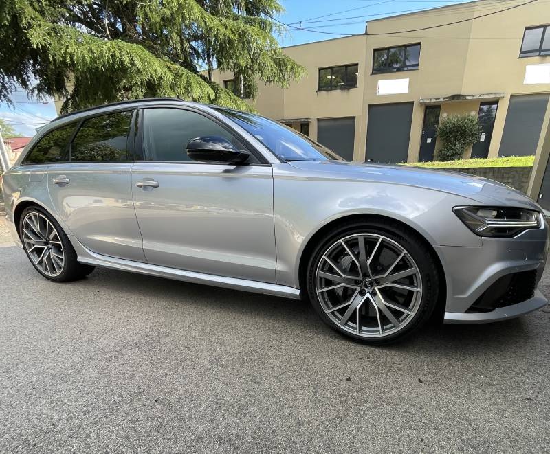 Traitement céramique sur Audi RS6 Performance à Fleurieu-sur-Saône