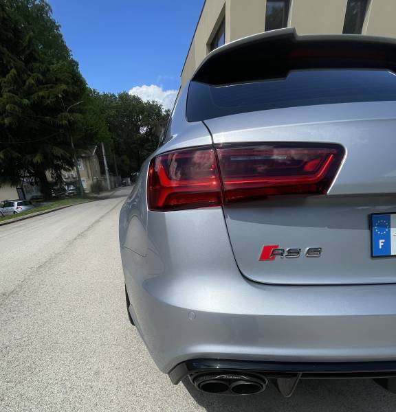 Traitement céramique sur Audi RS6 Performance à Fleurieu-sur-Saône